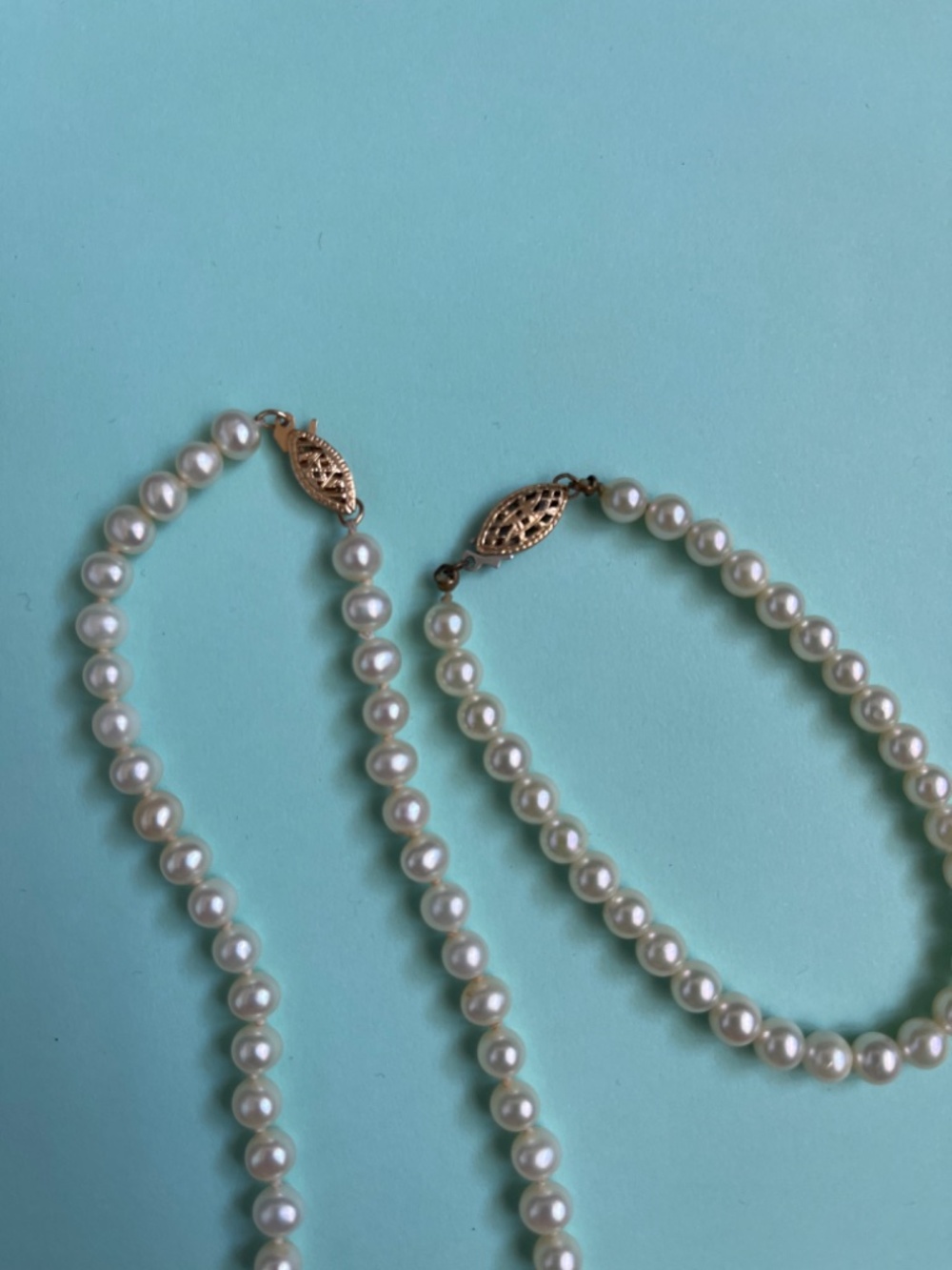 Fresh water pearl set: - Picture 3 of 4